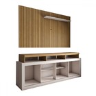 Rack Com Painel Para Tv Até 65 Polegadas Columbia Ripado 2 Po