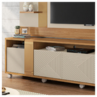 Rack Com Painel Para Tv Até 65 Polegadas Columbus Caemmun