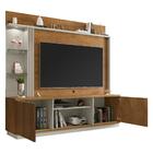 Rack Com Painel Para Tv Até 65 Polegadas Com Led Vidros E 2 P