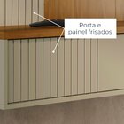 Rack Com Painel Para Tv Até 65 Polegadas Com Porta Deslizante