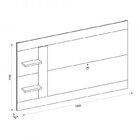 Rack Com Painel Para Tv Até 65 Polegadas Com Rodízio Columbus