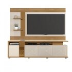 Rack Com Painel Para Tv Até 65 Polegadas Com Rodízio Columbus