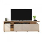 Rack Com Painel Para Tv Até 65 Polegadas Com Rodízio Columbus