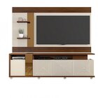 Rack Com Painel Para Tv Até 65 Polegadas Com Rodízios Discove