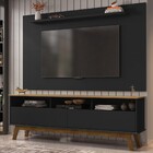 Rack Com Painel Para Tv Até 65 Polegadas Elegant 2 Portas Cin