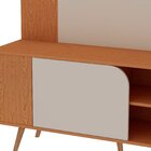 Rack Com Painel Para Tv Até 65 Polegadas Porta De Correr Cina