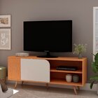 Rack Com Painel Para Tv Até 65 Polegadas Porta De Correr Cina