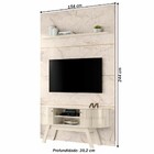 Rack Com Painel Para Tv Até 65 Polegadas Silverstone 2 Portas