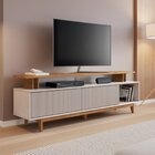 Rack Com Painel Para Tv Até 70 Polegadas 180cm Off White Tx/f