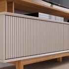 Rack Com Painel Para Tv Até 70 Polegadas 180cm Off White Tx/f