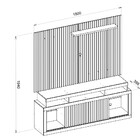 Rack Com Painel Para Tv Até 70 Polegadas Aegon 1.8 Caemmun