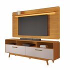 Rack Com Painel Para Tv Até 70 Polegadas Com Led 200cm Crista