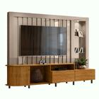 Rack Com Painel Para Tv Até 70 Polegadas Fendi Naturale Le Ma