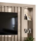 Rack Com Painel Para Tv Até 70 Polegadas Fendi Naturale Le Ma