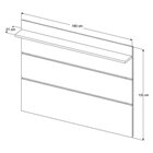 Rack Com Painel Para Tv Até 72 Polegadas 195cmx180cm Pés Em M