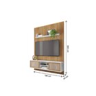 Rack Com Painel Para Tv Até 72 Polegadas 2 Portas Elegance Ca