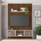 Rack Com Painel Para Tv Até 72 Polegadas 2 Portas Origem Caem