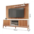 Rack Com Painel Para Tv Até 72 Polegadas Tannen 2 Portas Ripa