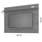 Rack Com Painel Para Tv Até 72 Polegadas Vivare Móveis Germai