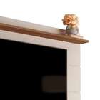 Rack Com Painel Para Tv Até 72 Polegadas Vivare Off White E F