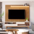 Rack Com Painel Para Tv Até 75 Polegadas 188cmx180cm Com Led