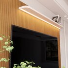 Rack Com Painel Para Tv Até 75 Polegadas 188cmx180cm Com Led