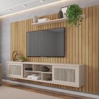 Rack Com Painel Para Tv Até 75 Polegadas 2 Portas Elegance Ca