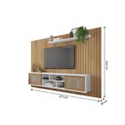 Rack Com Painel Para Tv Até 75 Polegadas 2 Portas Elegance Ca