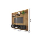 Rack Com Painel Para Tv Até 75 Polegadas 2 Portas Elegance Ca