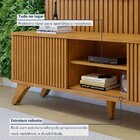 Rack Com Painel Para Tv Até 75 Polegadas 303,5cmx180cm Com Ri