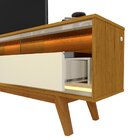 Rack Com Painel Para Tv Até 75 Polegadas 308cmx184cm Ripado L