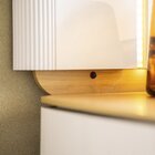 Rack Com Painel Para Tv Até 75 Polegadas Com Led Mdf 239cmx20