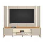 Rack Com Painel Para Tv Até 75 Polegadas Com Led Mdf 239cmx20