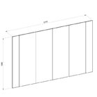 Rack Com Painel Para Tv Até 82 Polegadas 2 Portas 4 Nichos Mu