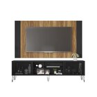 Rack Com Painel Para Tv Até 82 Polegadas 2 Portas 4 Nichos Mu