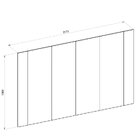 Rack Com Painel Para Tv Até 82 Polegadas 2 Portas 4 Nichos Mu