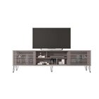 Rack Com Painel Para Tv Até 82 Polegadas 2 Portas 4 Nichos Mu