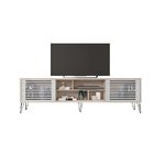 Rack Com Painel Para Tv Até 82 Polegadas 2 Portas 4 Nichos Mu