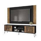 Rack Com Painel Para Tv Até 82 Polegadas 2 Portas 4 Nichos Mu