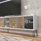 Rack Com Painel Para Tv Até 82 Polegadas 2 Portas 4 Nichos Mu