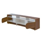 Rack Com Painel Para Tv Até 86 Polegadas Porto Cedro/off White