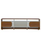 Rack Com Painel Para Tv Até 86 Polegadas Porto Cedro/off White