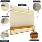 Rack Com Painel Para Tv Até 90 Polegadas 240cmx219cm Led 3 Ga