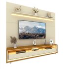 Rack Com Painel Para Tv Até 90 Polegadas 240cmx219cm Led 3 Ga