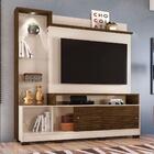 Rack Com Painel Para Tv De 55 Pol Com Pés Off White