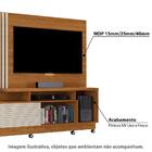 Rack Com Painel Para Tv De 60" Off White Natural