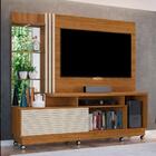 Rack Com Painel Para Tv De 60" Off White Natural