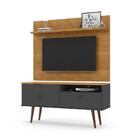 Rack Com Painel Para Tv De Até 46 Polegadas Retrô Topázio Pat