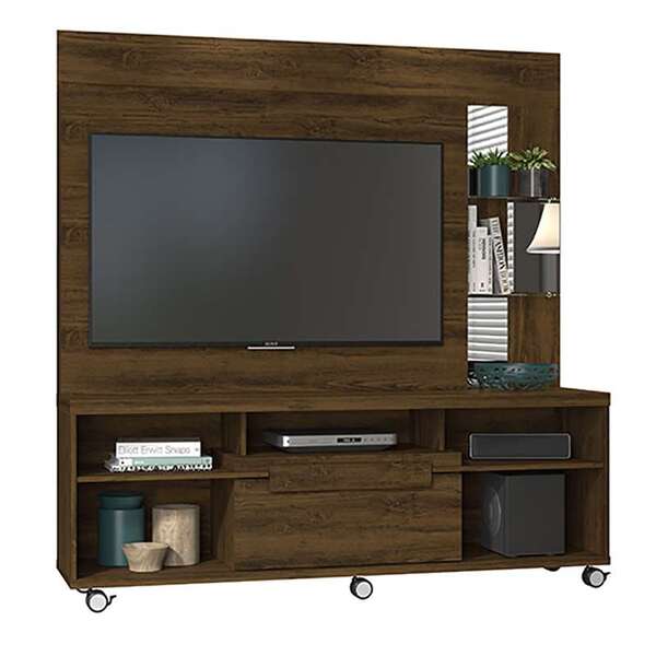 Rack Com Painel Para Tv De Até 50” Marcos Fosco – Madetec - S