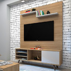 Rack Com Painel Para Tv De Até 50" Vermont 1428– Knr Móveis.